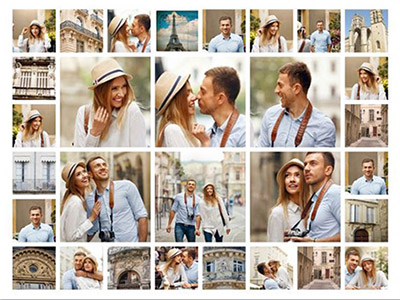 Photo Collage On Canvas 250 Free Templates